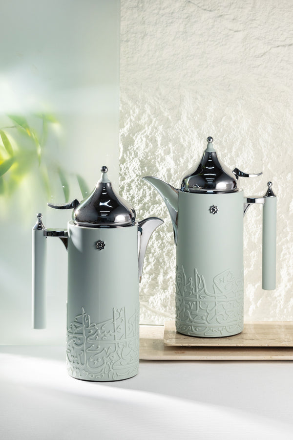 Set Of Vacuum Flasks From Jiwar -  light Green