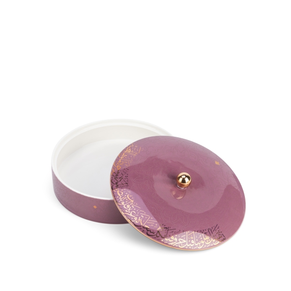 Large Date Bowl From Joud - Purple