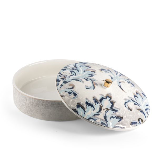 Large Date Bowl From Harir - Blue