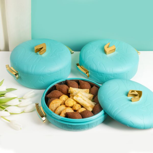 Food Warmer 3 Different Size - Blue