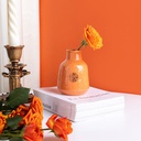 Flower Vase From Zuwar - Orange