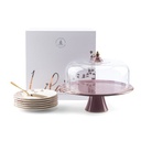 Cake  Serving Set 9Pcs From Lilac - Purple