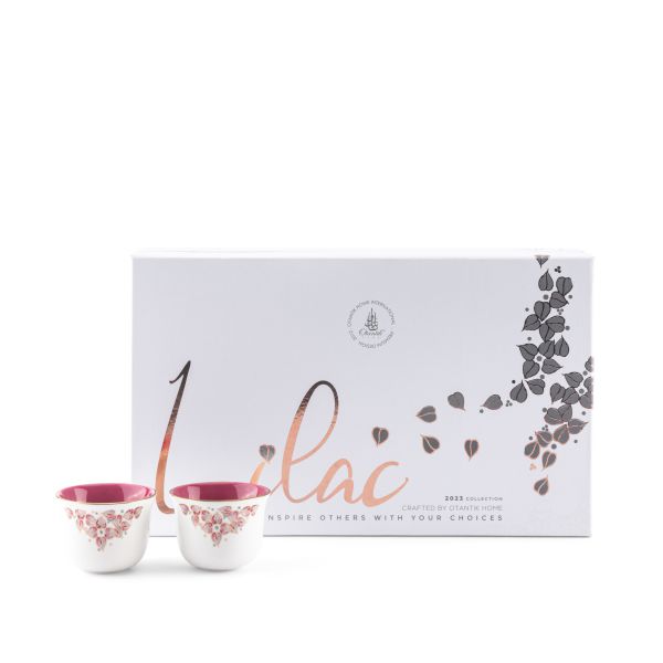 Arabic Coffee Sets From Lilac - Pink