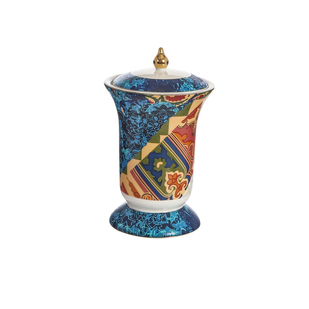 Incense burner in oprinted color box