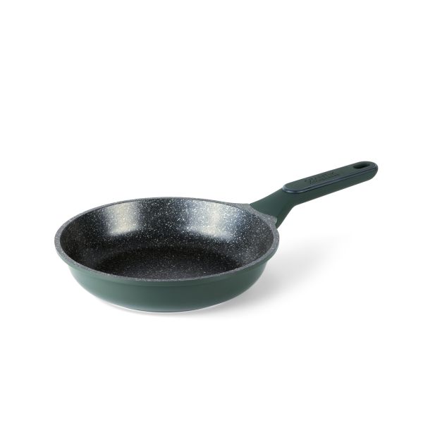 Non-Stick Frying Pan Without Lid  GREEN-BLACK  22CM