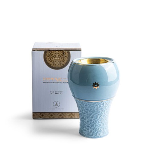 [ET2152] Incense Burners From Crown - Blue
