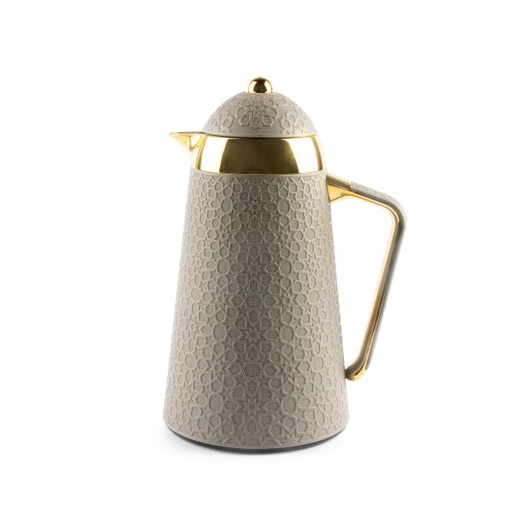 [KP1027] Vacuum Flask For Tea And Coffee From Crown - Grey