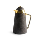 Vacuum Flask For Tea And Coffee From Crown - Black