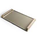 Serving Tray From Crown - Grey