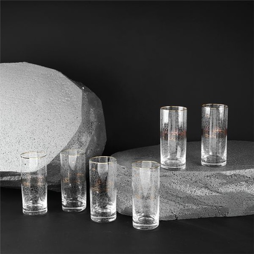 [GC1030 Gold] Luxury Water Glass Set