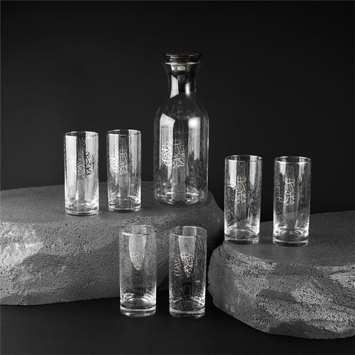 [GC1033] Luxury Water Glass Set With Jug