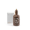 Medium Electronic Candle From Nour - Brown