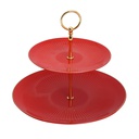 Red - Dessert Serving Sets From Diamond Collection