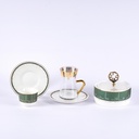 Green - Tea Glass And Coffee Sets From Kufi