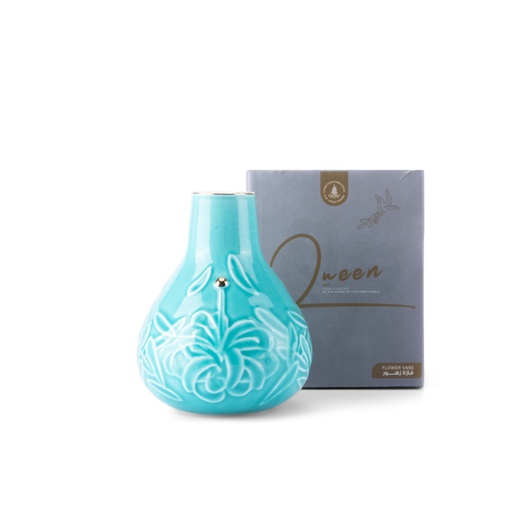[ET1851] Flower Vase From Queen - Blue