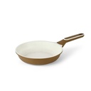 Non-Stick Frying Pan Without Lid  BEIGE-BROWN  22CM